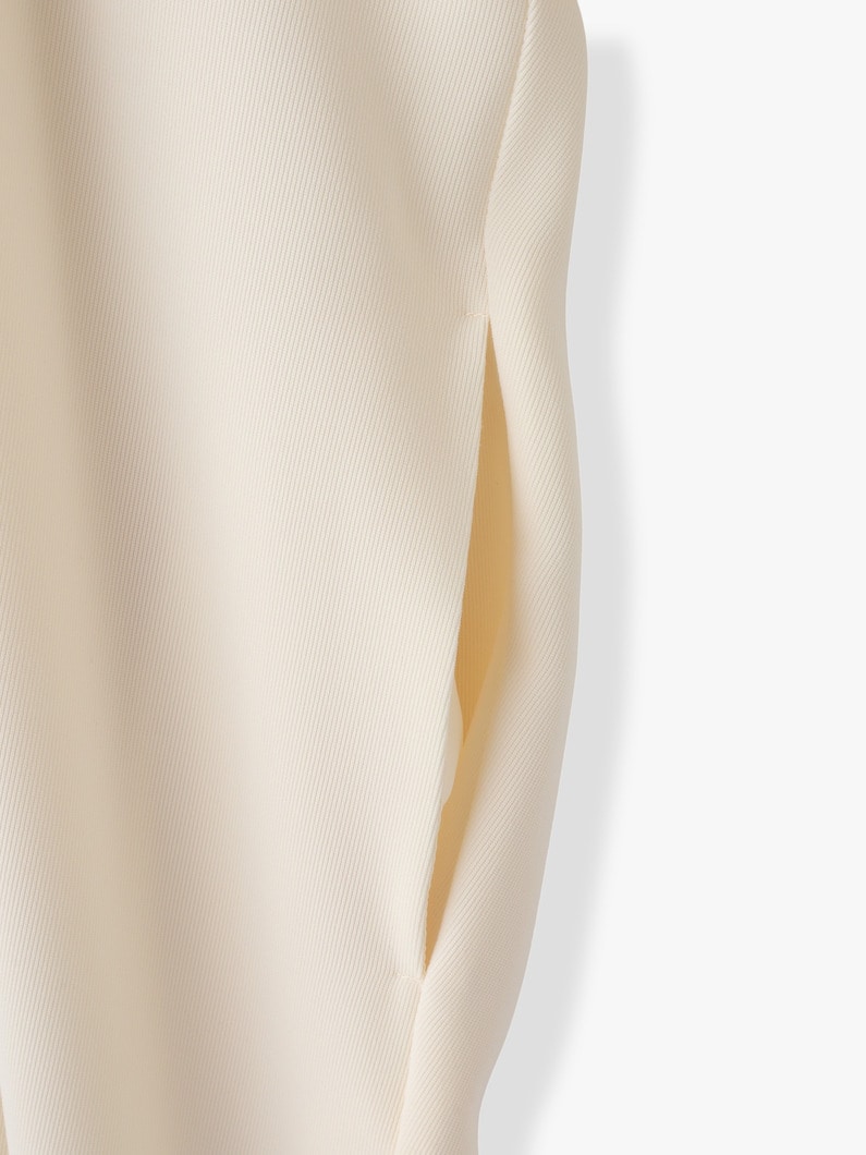 Recycle Polyester Sack Dress 詳細画像 cream 3