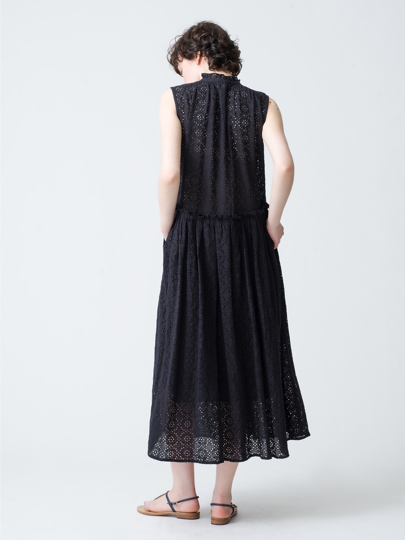 India Lace Dress 詳細画像 black 3