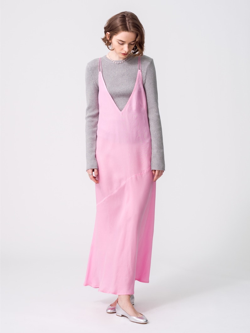 Garment Dye Dress 詳細画像 pink 2