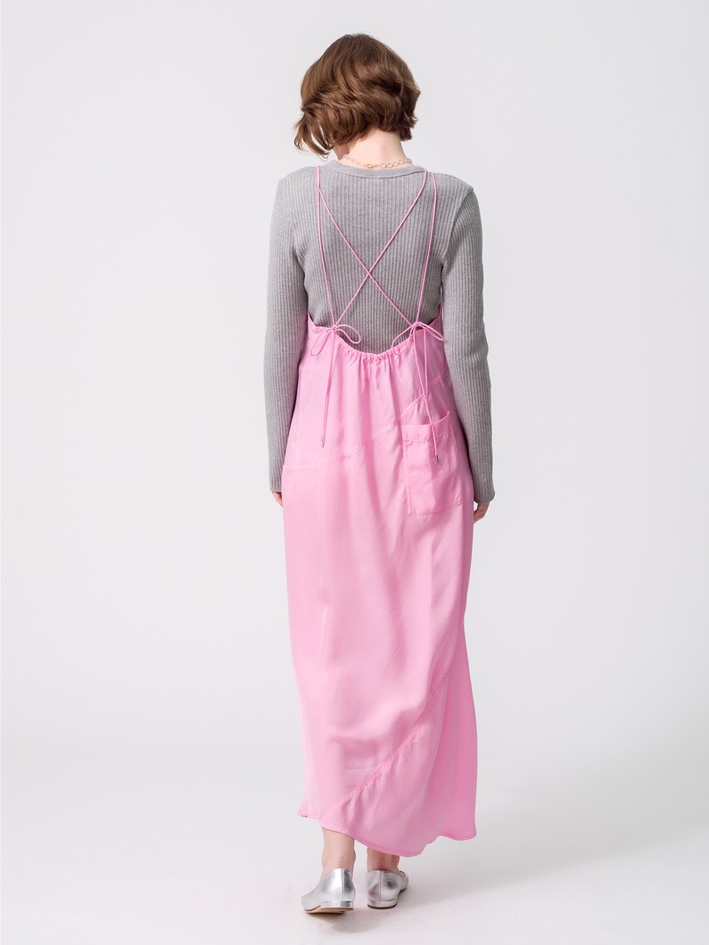 Garment Dye Dress 詳細画像 pink 3