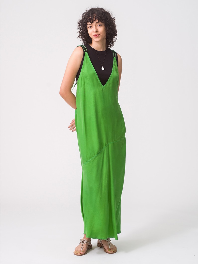 Garment Dye Dress 詳細画像 green 1