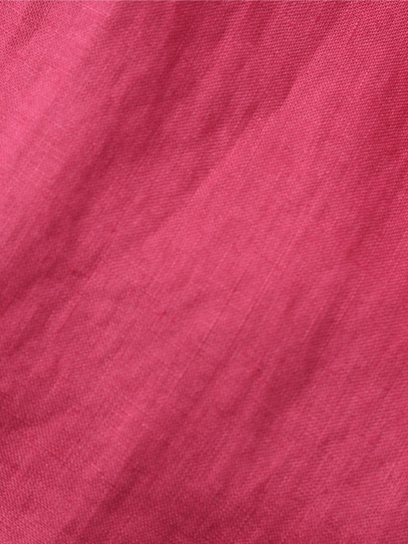Flare Linen Dress 詳細画像 pink 4