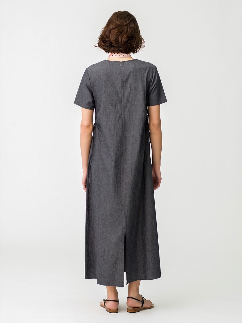 Side Hole Dress 詳細画像 charcoal gray 3