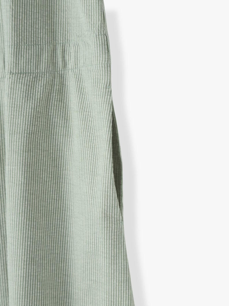 Striped Sleeveless Dress 詳細画像 green 3