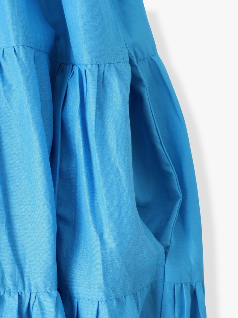 Soliman Dress (turquoise blue) 詳細画像 blue 3