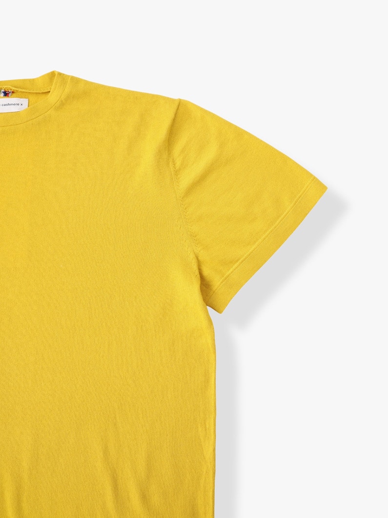 Kris Cotton Cashmere Dress 詳細画像 yellow 2