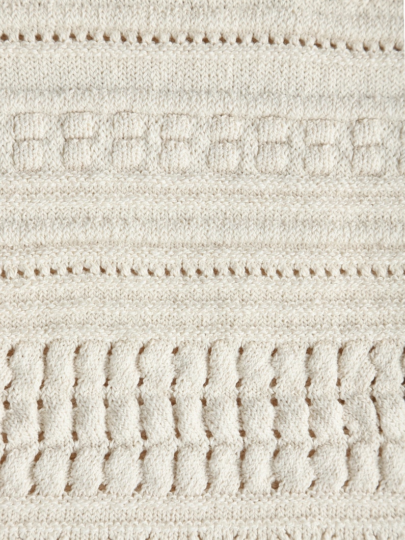 Jumi Crochet Mini Dress 詳細画像 ivory 3