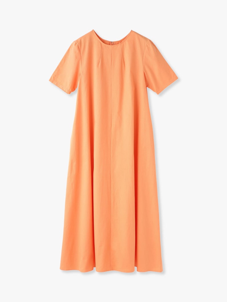 Flat Jacquard Dress 詳細画像 orange 4