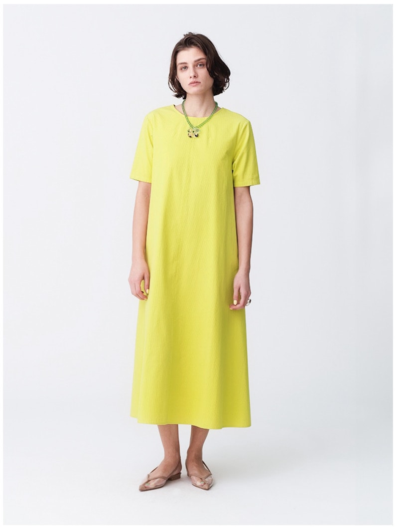 Flat Jacquard Dress 詳細画像 green
