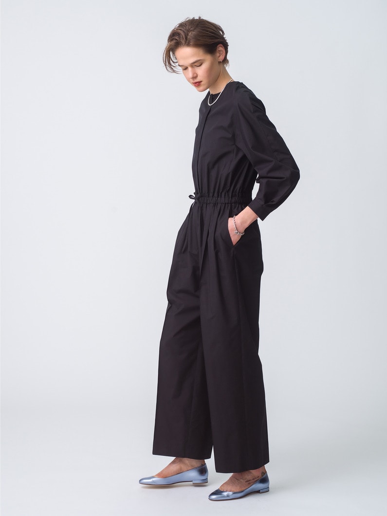 High Count Silk Cotton All in One (black) 詳細画像 black 2