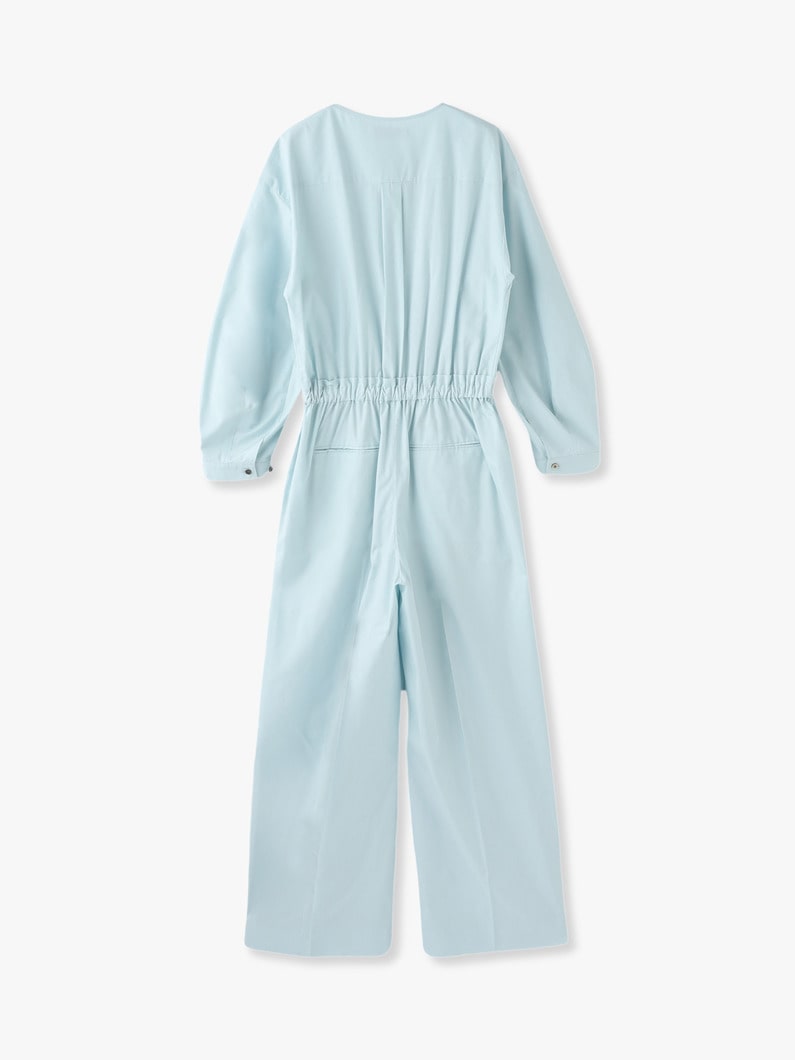High Count Silk Cotton All in One (light blue)｜ebure(エブール ...