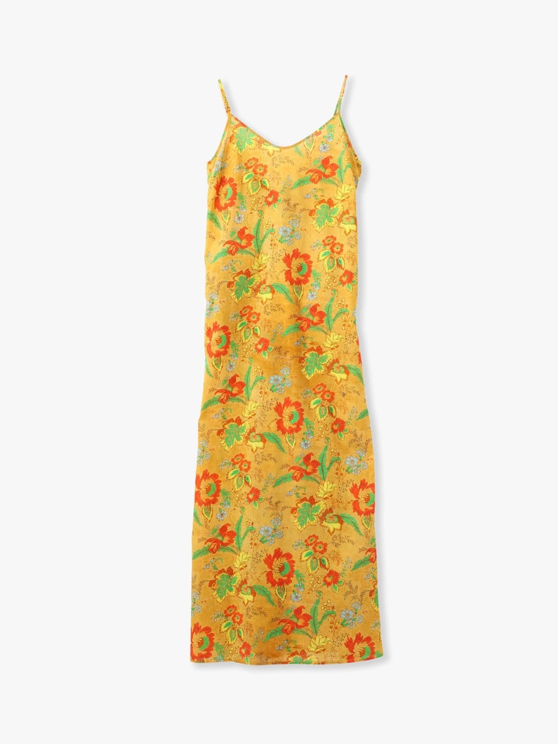 Printed Camisole Dress 詳細画像 yellow 3