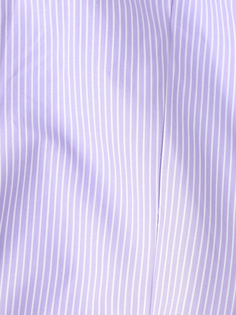 Color Striped Shirt Dress 詳細画像 light purple 3