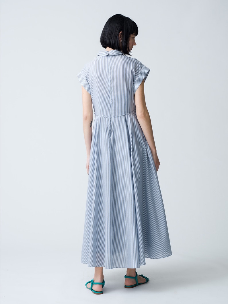 Light Cotton Silk Dress 詳細画像 blue 3