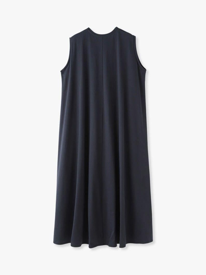 Suvin 60/2 Sleeveless Dress 詳細画像 blue gray 1