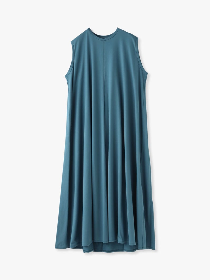 Suvin 60/2 Sleeveless Dress 詳細画像 blue gray 4
