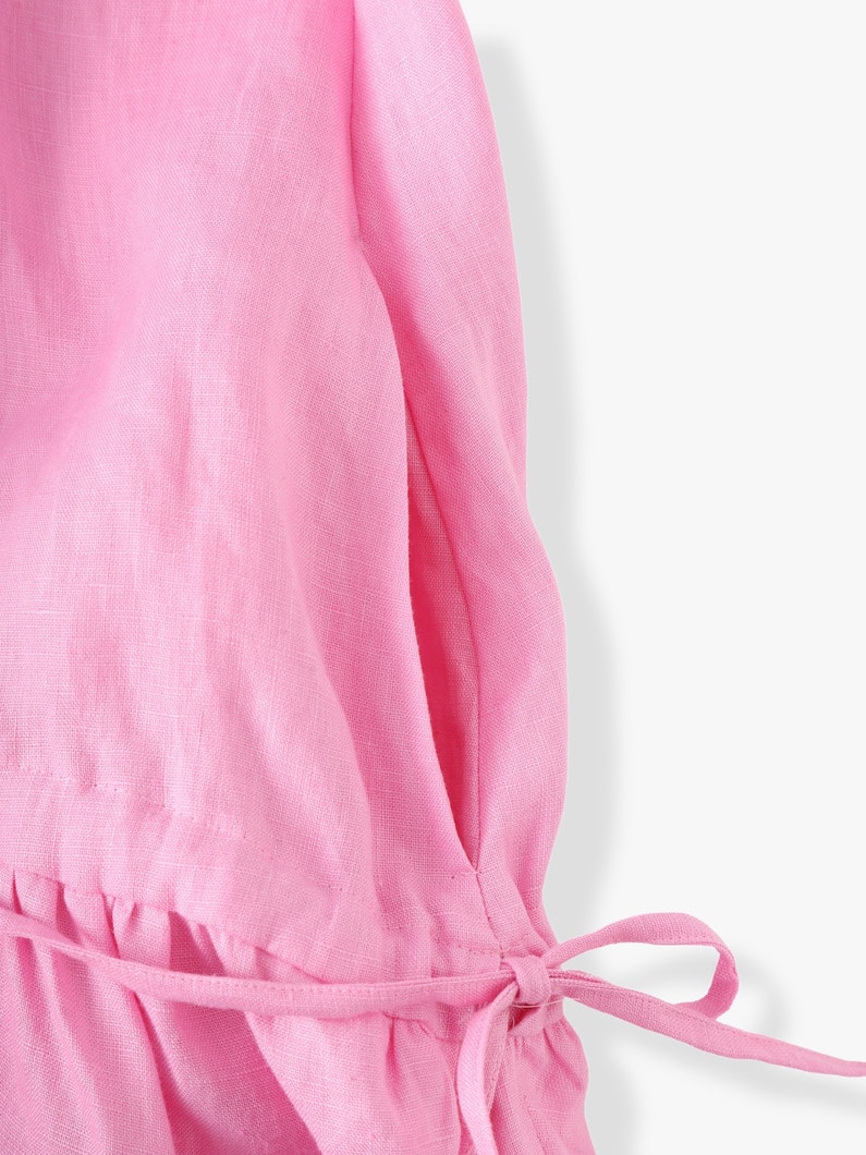 Tiered Sleeveless Dress 詳細画像 pink 3