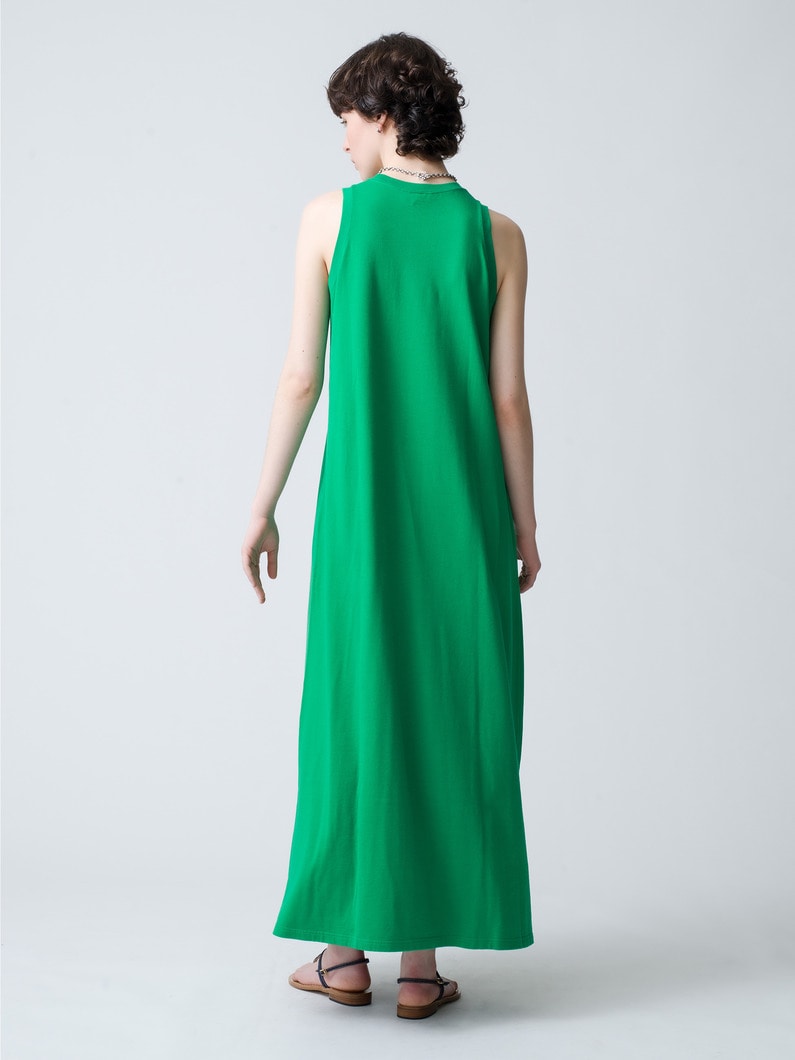 Extra Mini Urake Dress (beige/green/black) 詳細画像 green 3