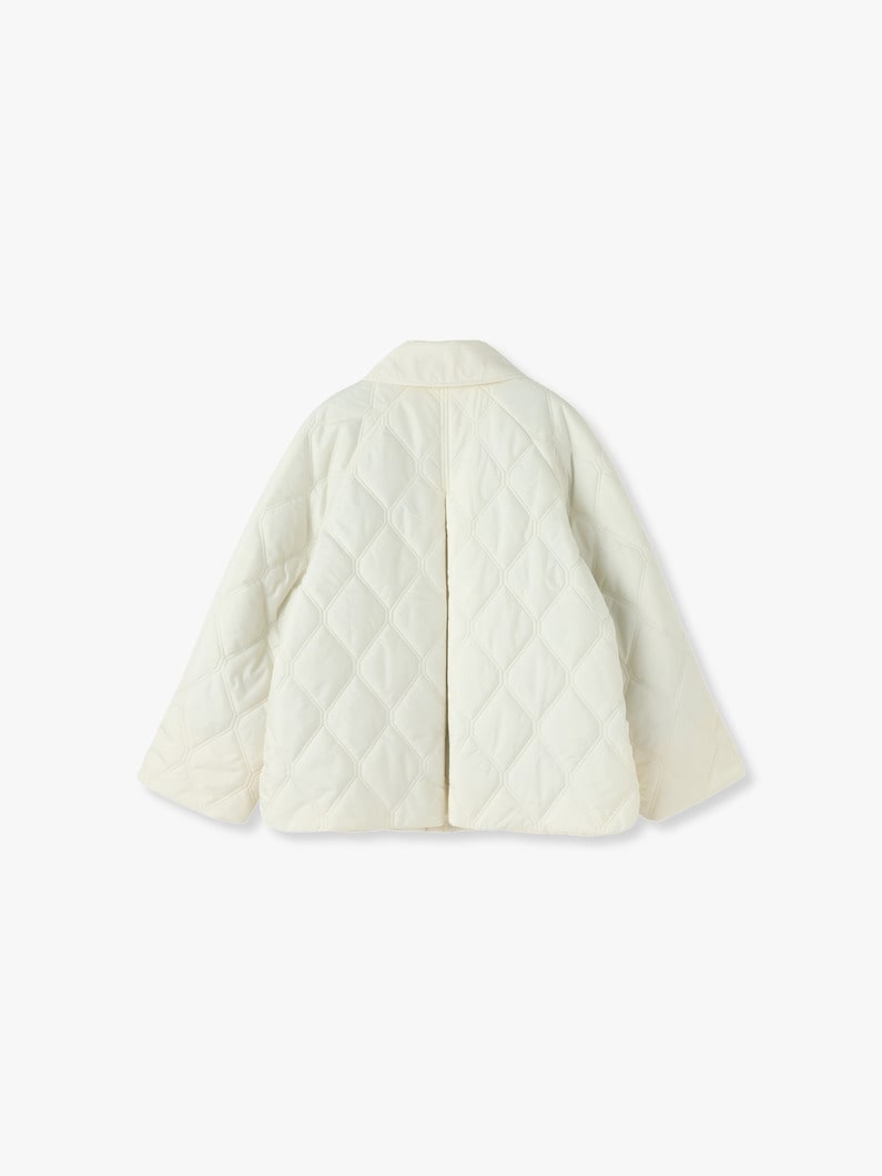 Ripstop Quilt Jacket 詳細画像 ivory 1