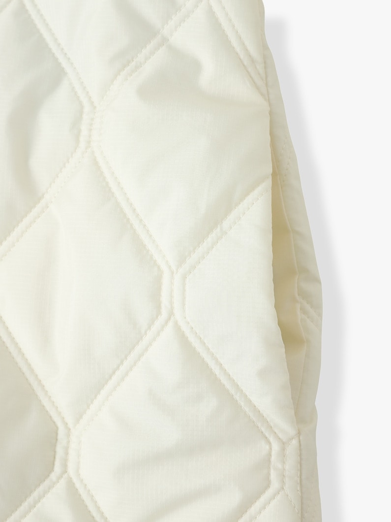 Ripstop Quilt Jacket 詳細画像 ivory 3