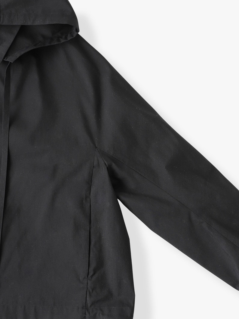 High Count Silk Cotton Jacket (black) 詳細画像 black 2
