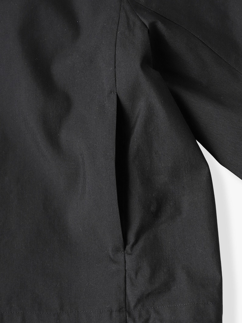 High Count Silk Cotton Jacket (black) 詳細画像 black 4