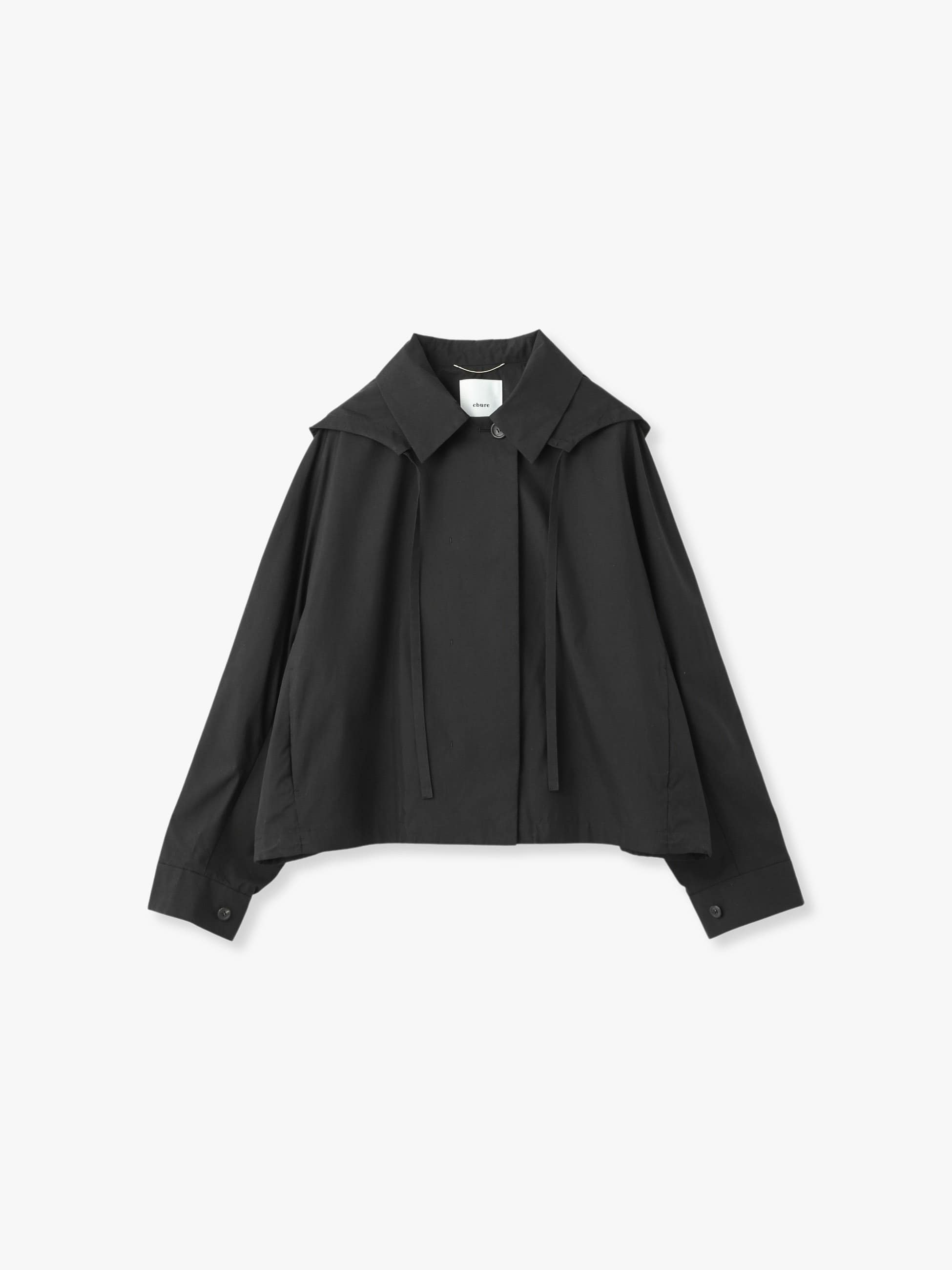 High Count Silk Cotton Jacket (black) 詳細画像 black 4