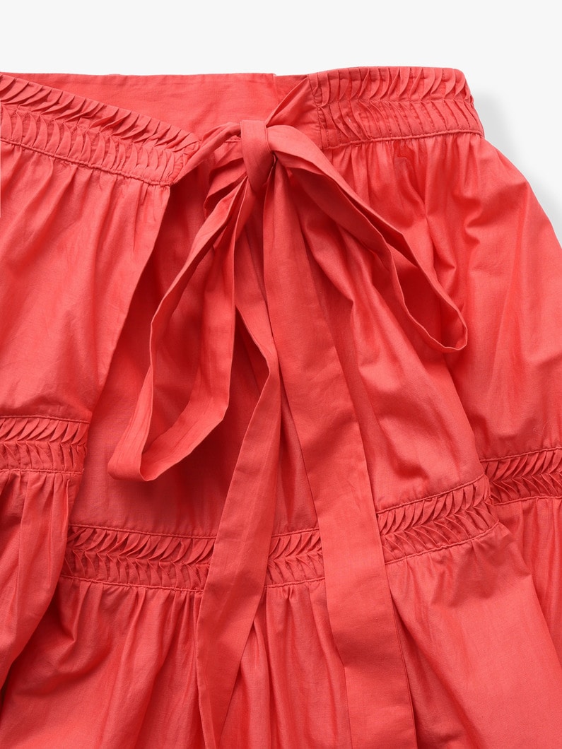 Prins Wrap Skirt 詳細画像 red 2