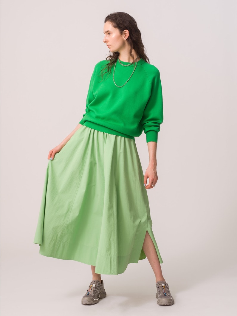 Gather Skirt 詳細画像 light green