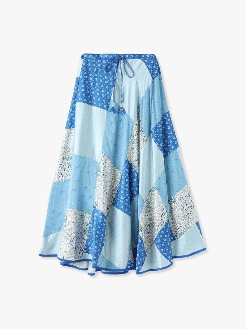 Patchwork Skirt 詳細画像 blue 4