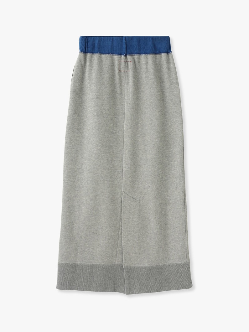 Contrast Color Sweat Skirt 詳細画像 gray 1