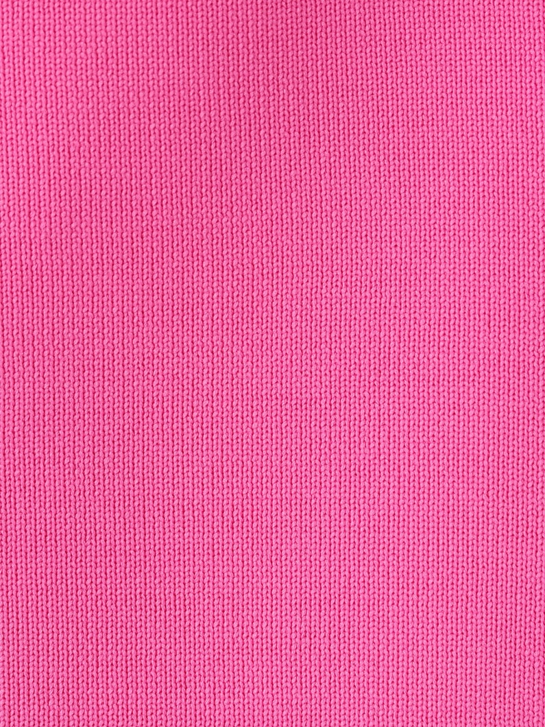 Recycled Polyester Knit Skirt 詳細画像 pink 3