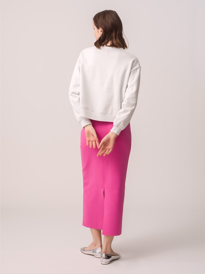 Recycled Polyester Knit Skirt 詳細画像 pink 3