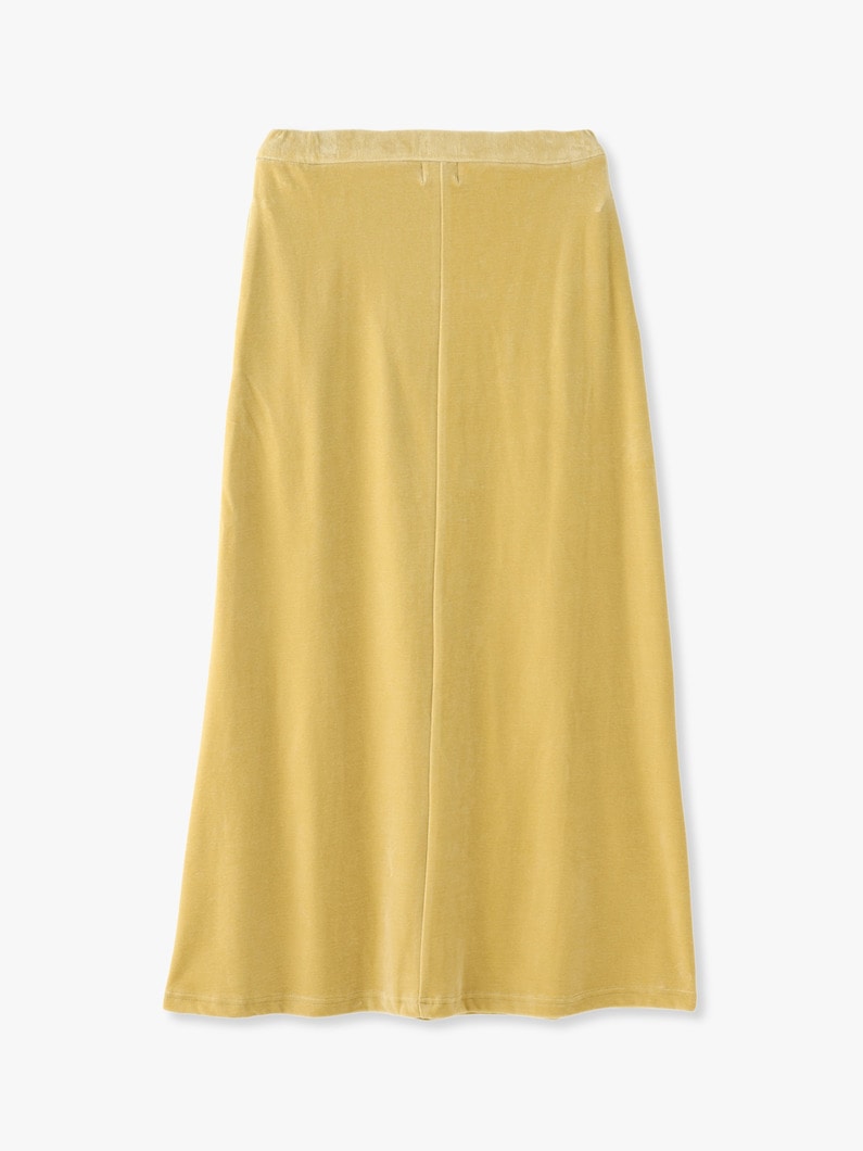 Velour Skirt 詳細画像 yellow 1
