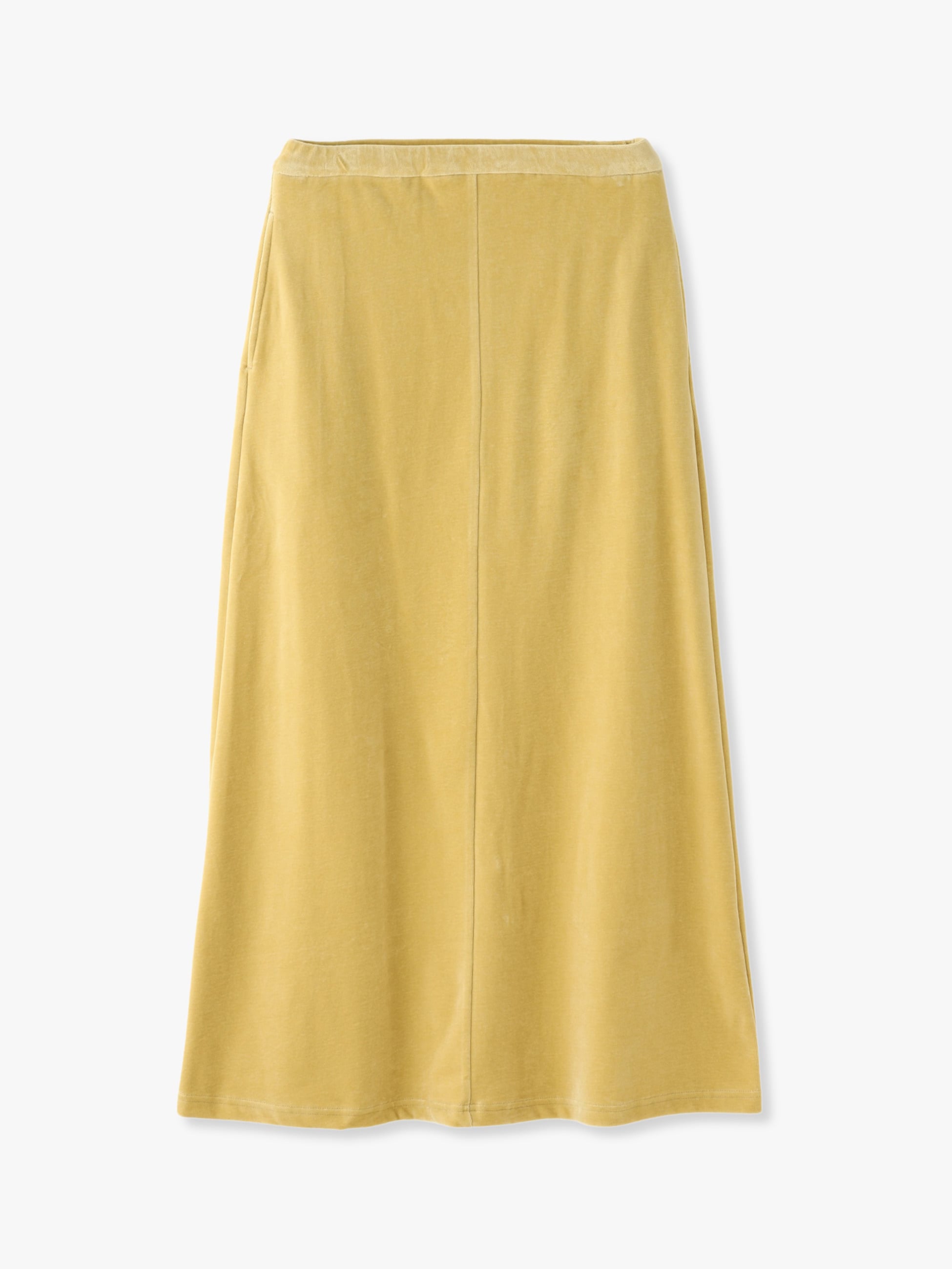 Velour Skirt 詳細画像 yellow 5