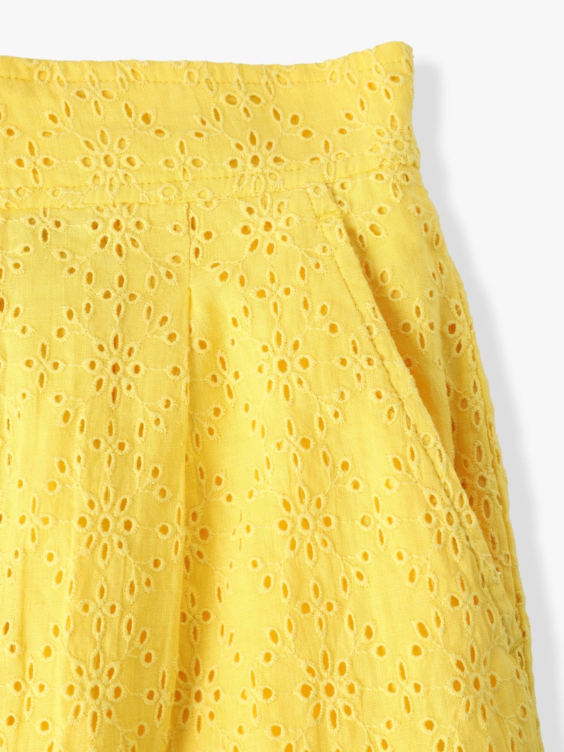 India Lace Skirt 詳細画像 yellow 2