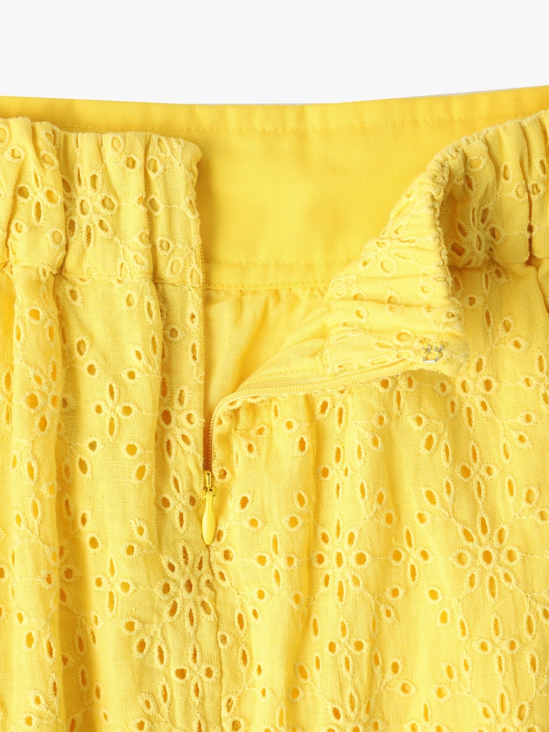 India Lace Skirt 詳細画像 yellow 3