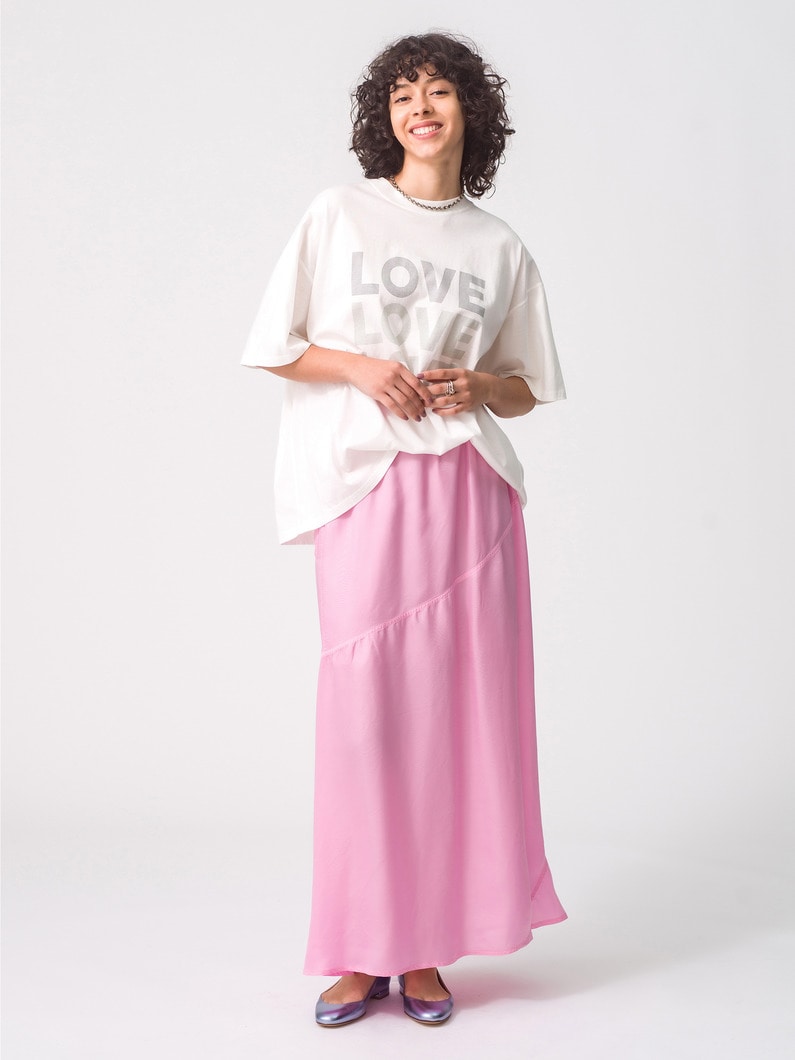 Garment Dye Skirt 詳細画像 pink 1