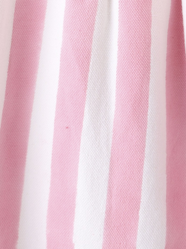 Thick Striped Canvas Skirt 詳細画像 pink 4