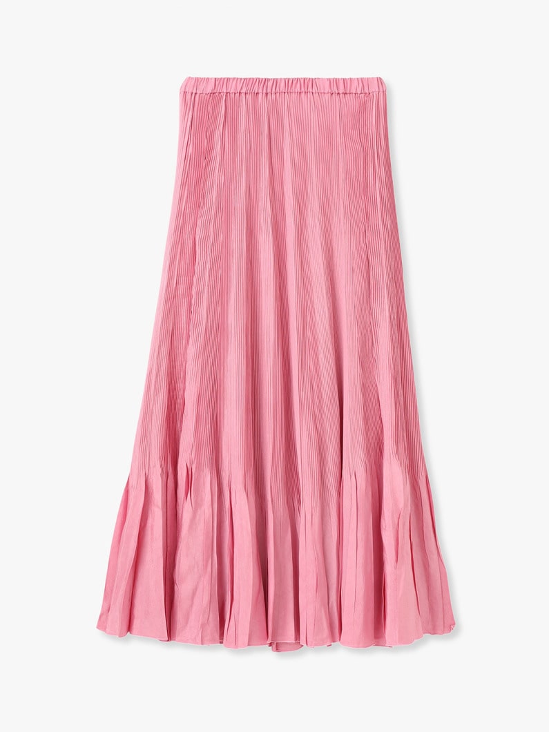 Random Pleats Skirt 詳細画像 pink 3