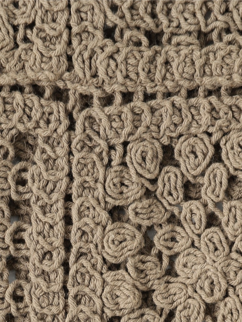 Crochet Skirt 詳細画像 brown 2