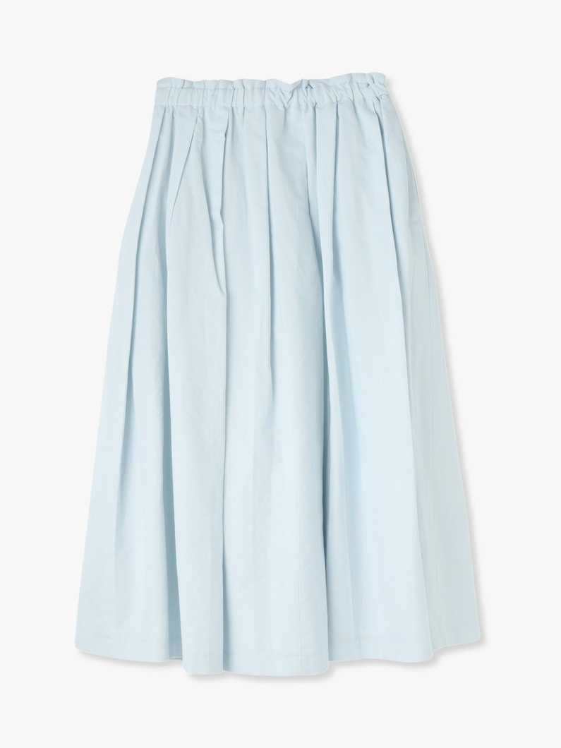 Cotton Washi Skirt 詳細画像 light blue 1