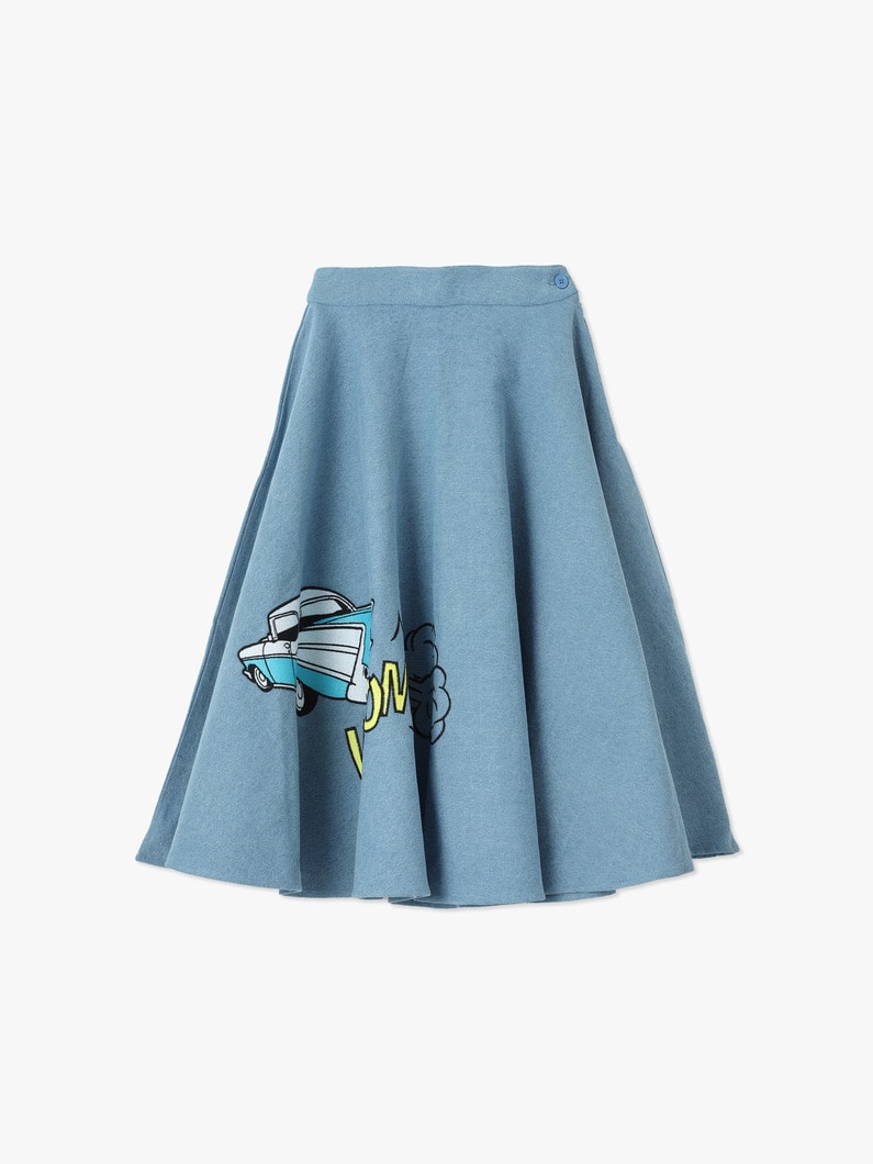 Car Skirt 詳細画像 blue 3