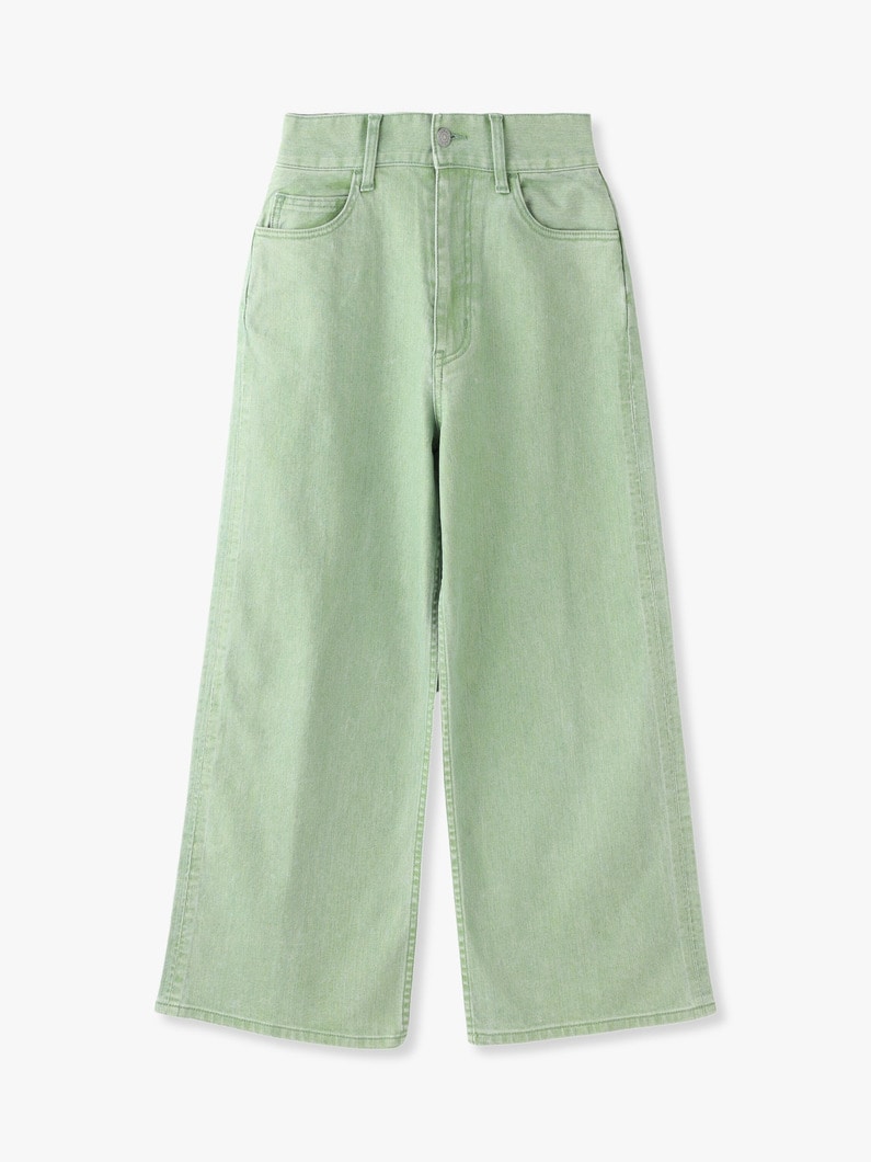 Pigment Stretch Denim Pants 詳細画像 light green