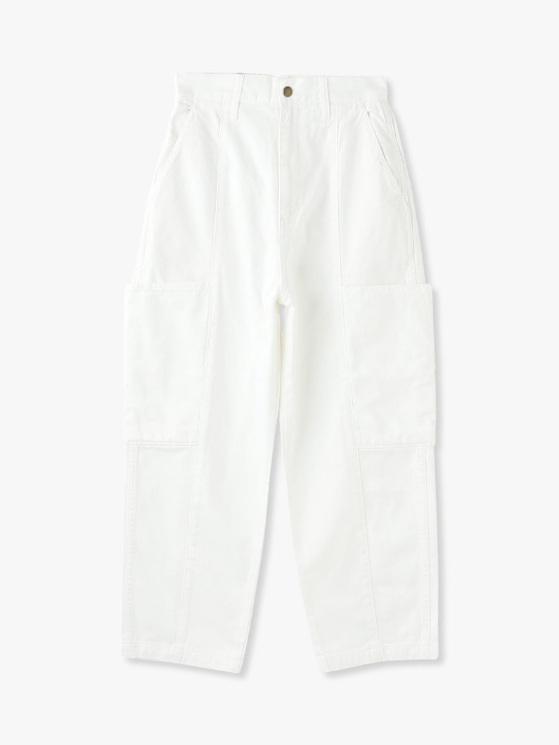 French Army Cropped Pants 詳細画像 off white 2
