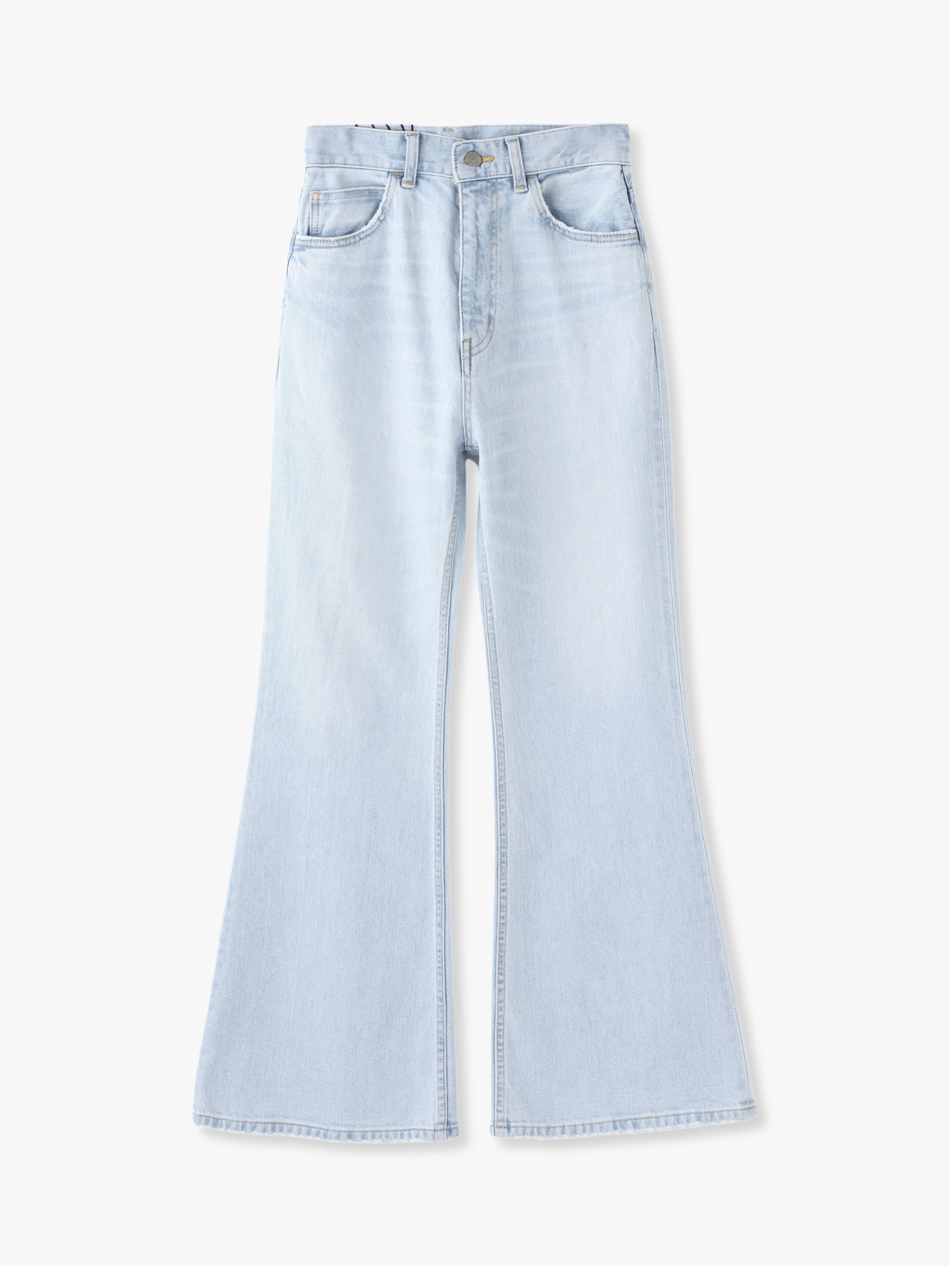 16,600円Organic Cotton Stretch Flare Denim Pants