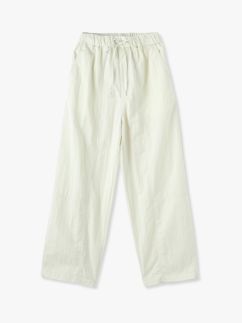 Cotton Nylon Easy Pants 詳細画像 white