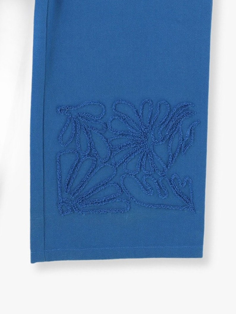 Embroidery Pants 詳細画像 blue 4