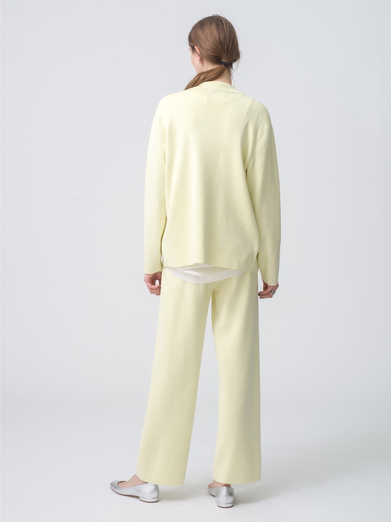 Cotton Silk Easy Pants (light yellow) 詳細画像 light yellow 3