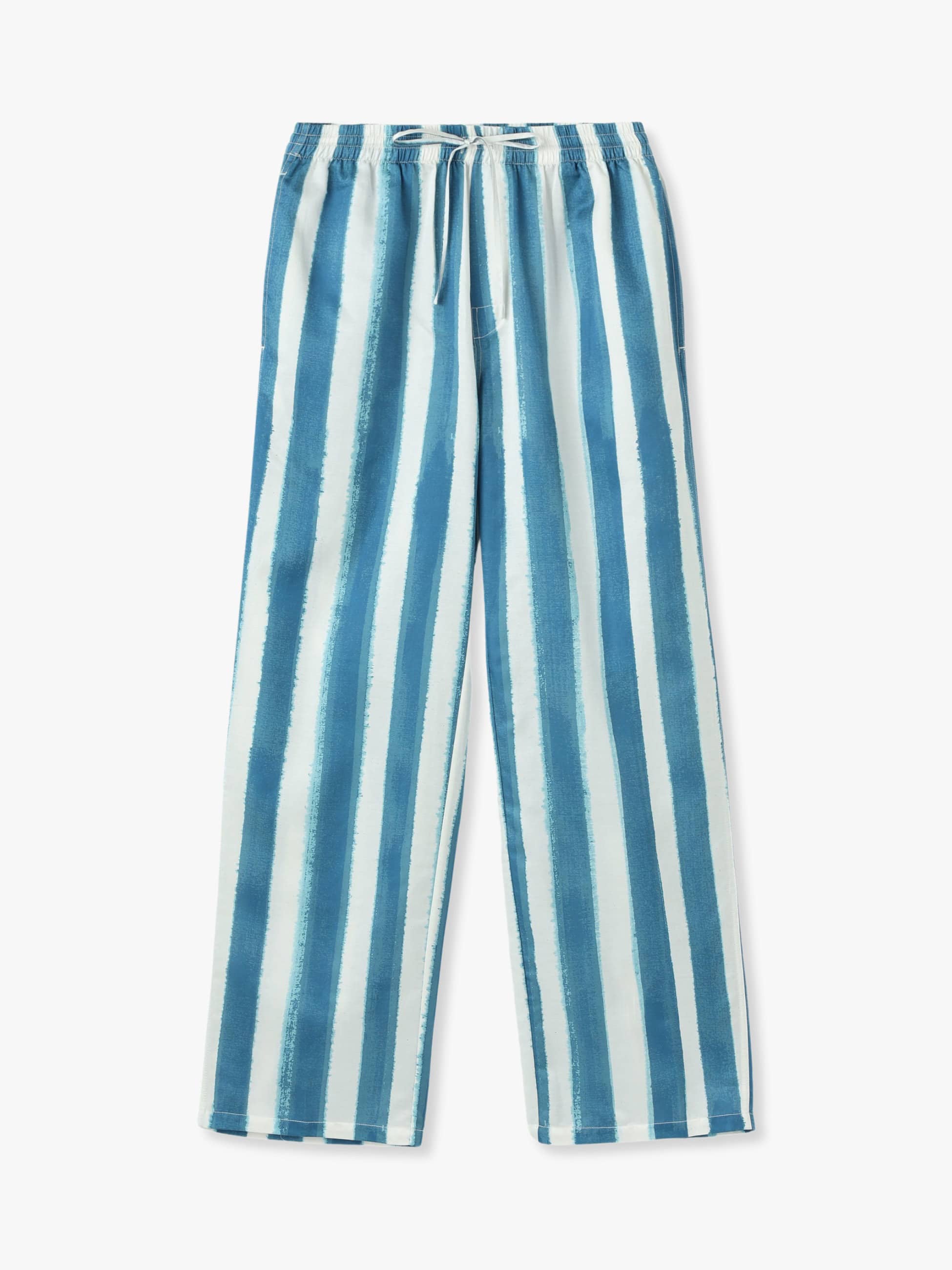 Electric Waves Blue Relax 2 Pants｜BANANATIME(バナナタイム